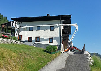 Hebebühnen - Salzburg, Pongau + Arbeitsbühnen Wagrain Arbeitsbühnenverleih Wagrain Kleinarl, Arbeitsbühne - Salzburg, Pongau